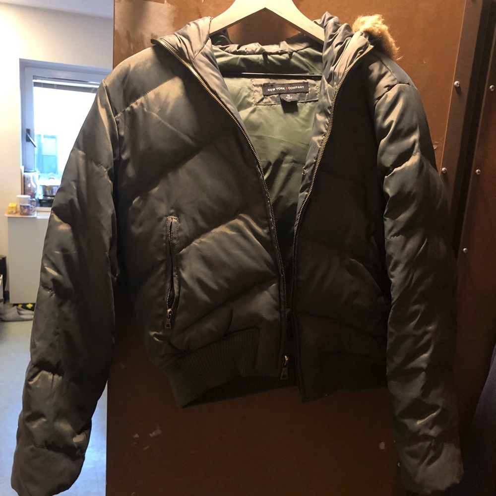 Green jacket